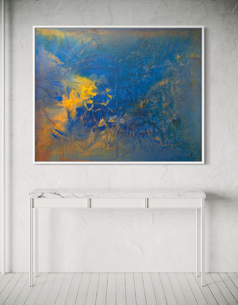 Convection | Framed Giclee Print on Canvas